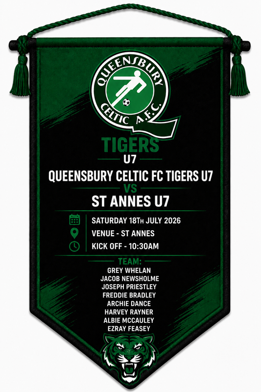Tigers - QCFC Vs St Annes Pennant